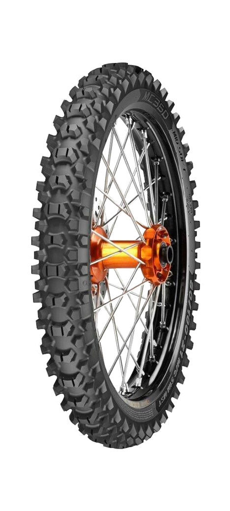 neumático delantero para moto mc360 mid soft r 80/100-21 m/c 51m tt mst