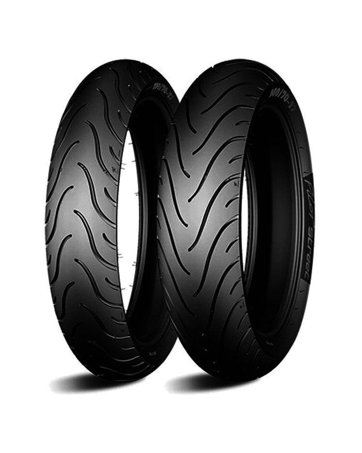 cubierta neumático moto pilot street reinf 90/90-18 m/c 57p tl/tt