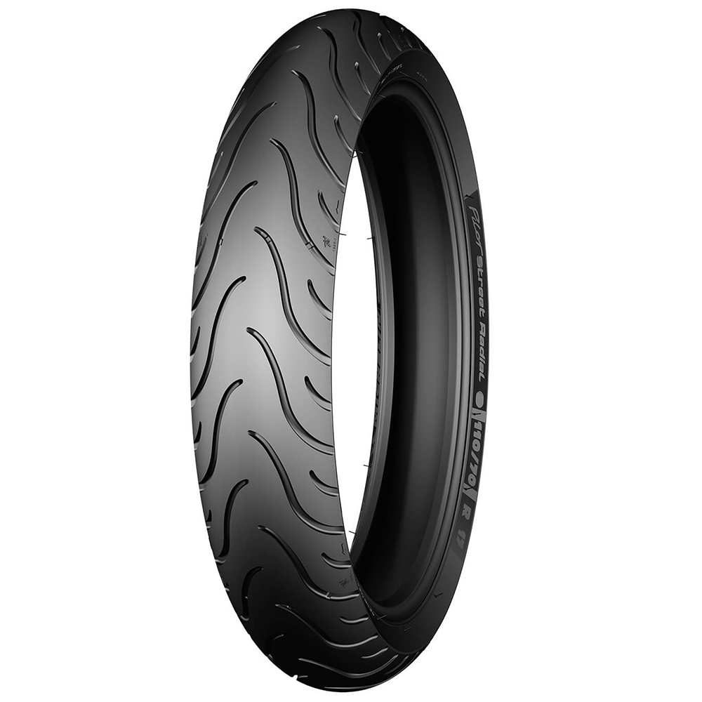 cubierta neumatico 110/70 r 17 m/c 54h pilot street radial f tl/tt 401784
