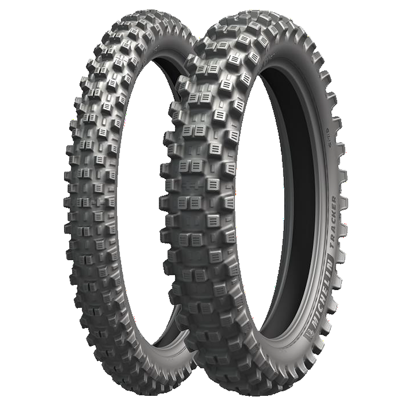 MICHELIN TIRES 100/100-18 M/C 59R TRACKER REAR TT MICHELIN TIRES 100/100-18 M/C 59R TRACKER REAR TT