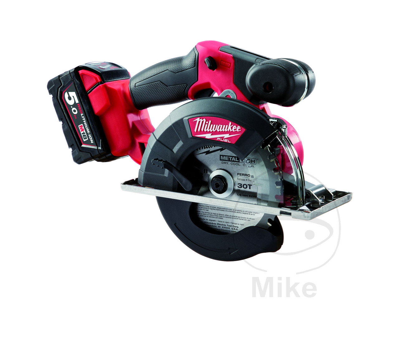 sierra circular de metal con batería recargable 18v m18fmcs-502x