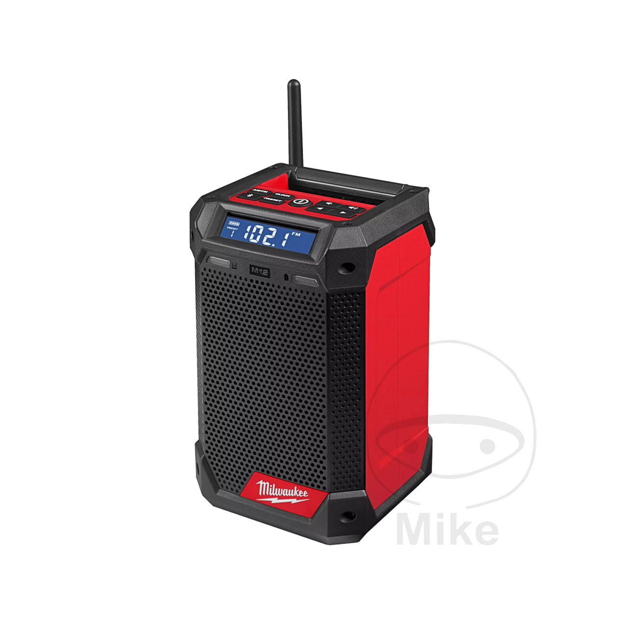 radio para taller con batería recargable 12v m12 rcdab+-0
