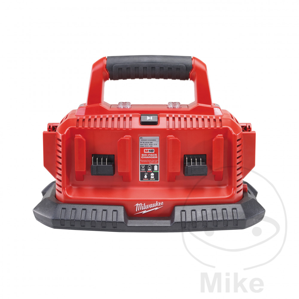 cargador multipunto para 6 baterías 18v m14/18