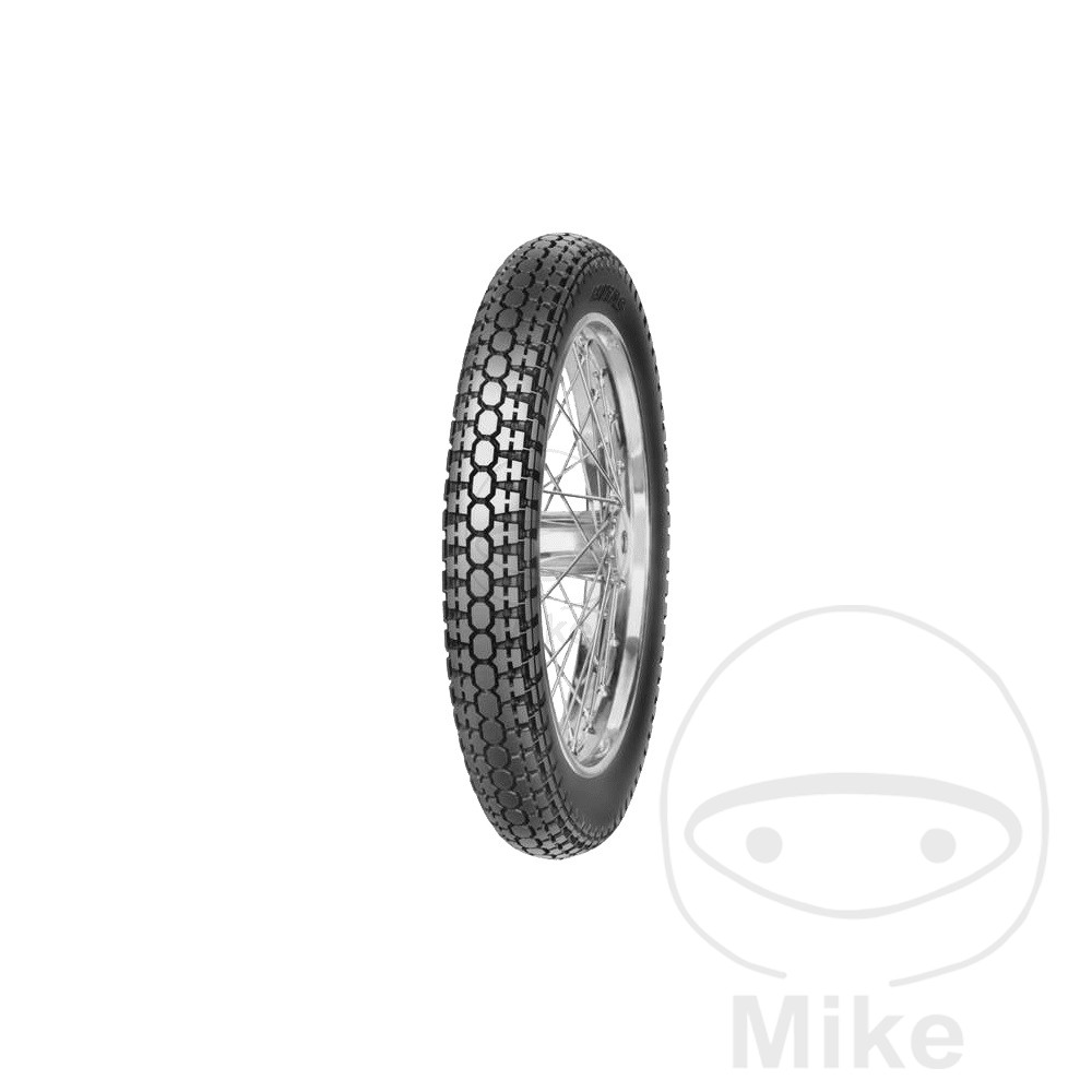 neumático cubierta moto delantero/trasero h-02 e d 3.50-19 63p tt