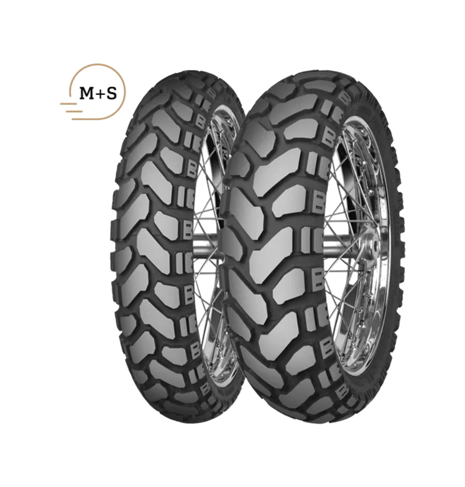 cubierta neumático moto e-07+ enduro trail 90/90-21 54h tl/tt m+s