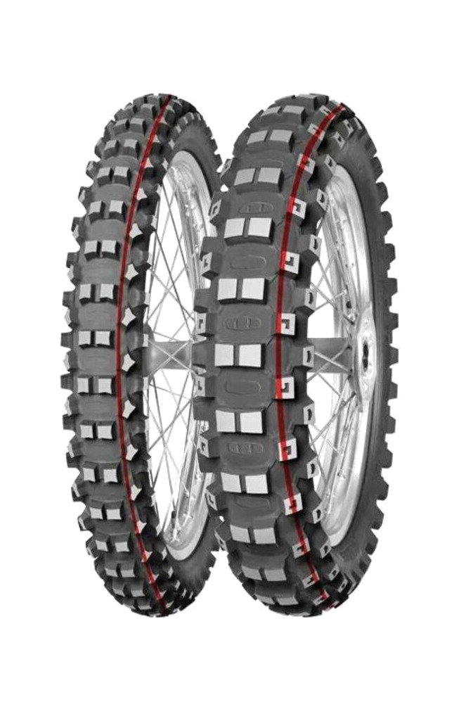 cubierta neumático moto terra force-mx mh 90/100-12 nhs 46m tt pit cross red