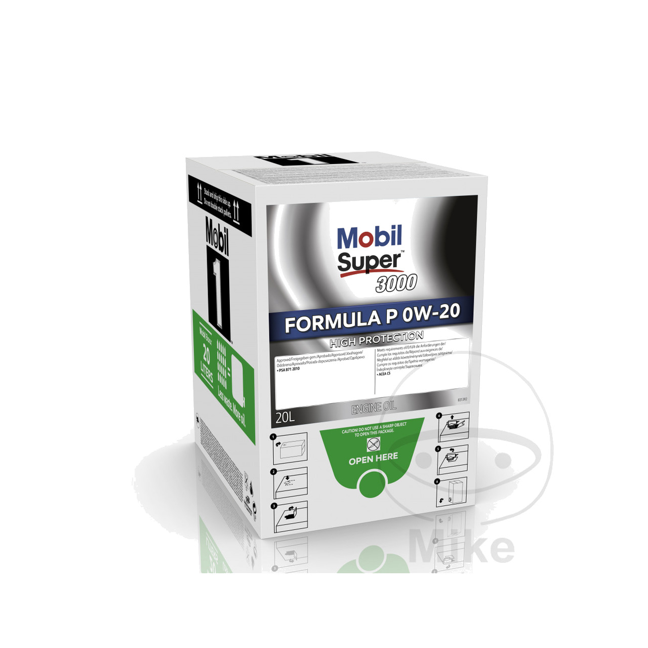 aceite r bolsa en caja 0w20 20l sup 3000 fórmula p super™ fórmula 0w-20