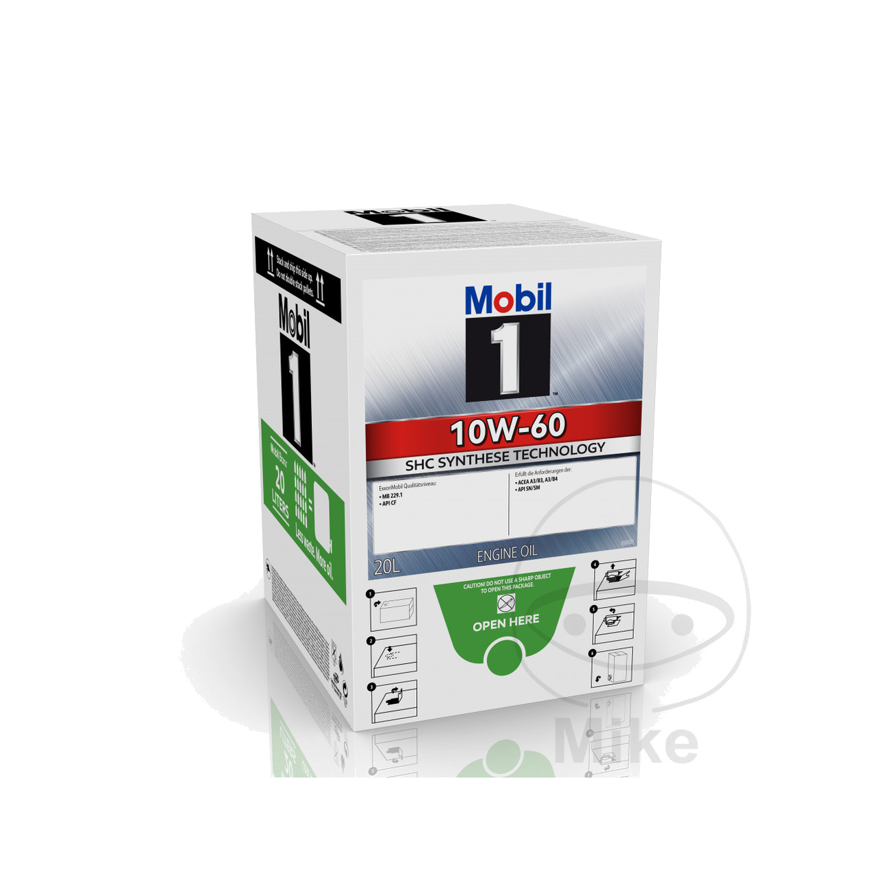 aceite r con grifo integrado bolsa en caja 10w60 20l 1™ 10w-60