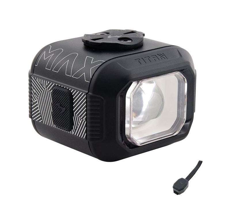 luz delantera para bicicleta con control remoto titan max