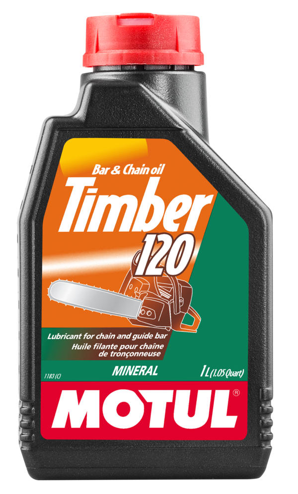 aceite lubricante para motosierras eléctricas timber 120 1 l - protege contra corrosión, desgaste y deterioro