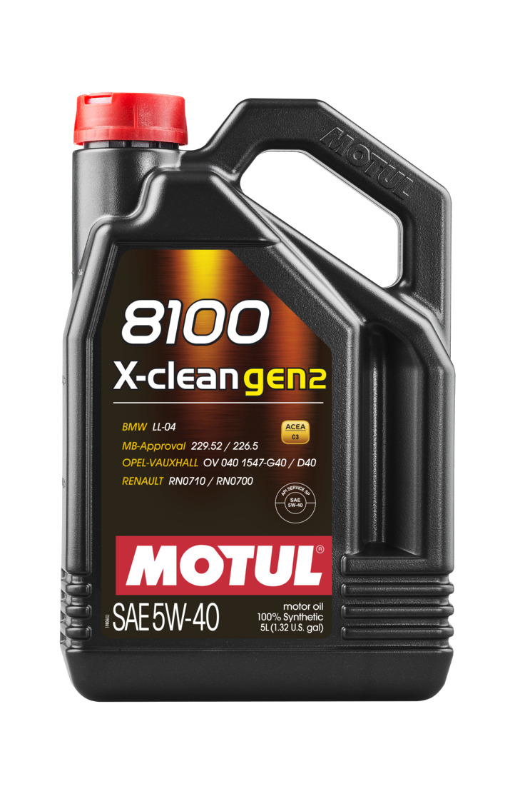 aceite lubricante para motor 8100 x-clean gen2 5w40