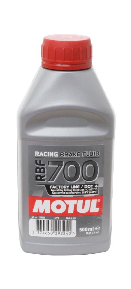 liquido de frenos de competición racing rbf 700 - motul