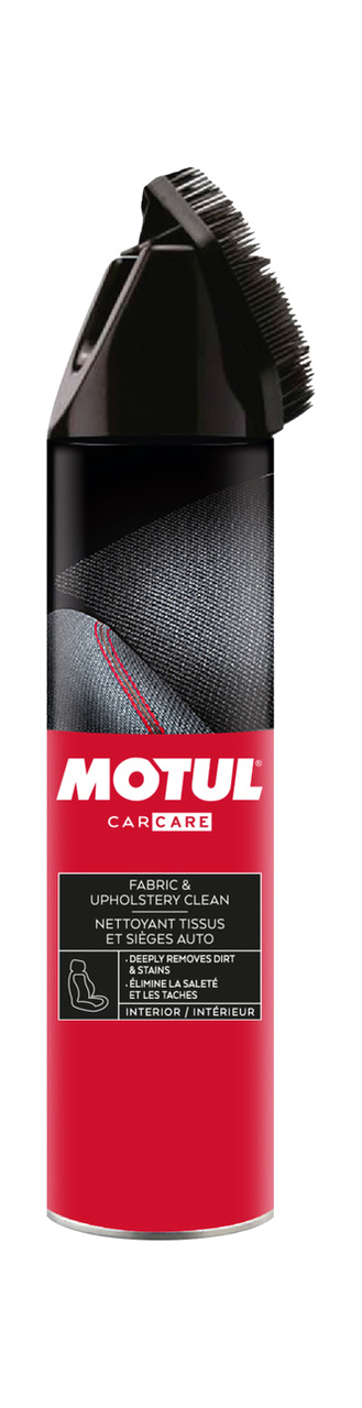 limpiador de tapicería para asientos de coche con cepillo y aroma agradable - motul