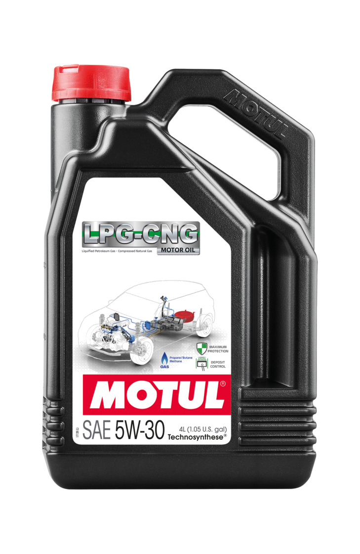 aceite lubricante motor sintético para coche lpg-cng 5w30 5l