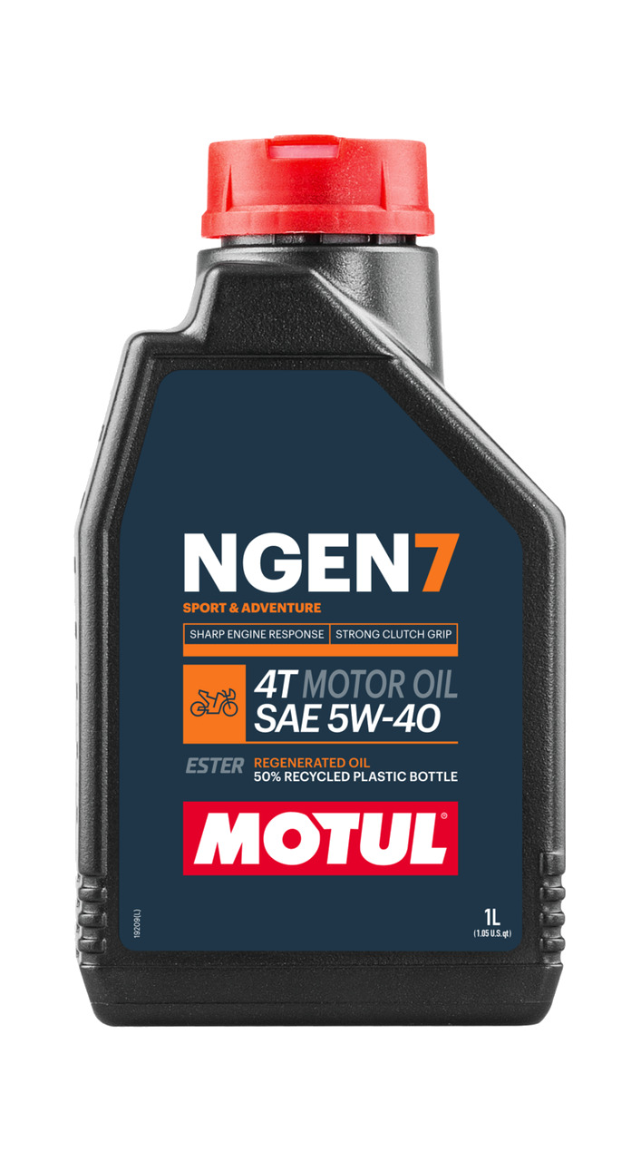 aceite lubricante motor moto ngen 7 5w40 4t 1l (new 7100)