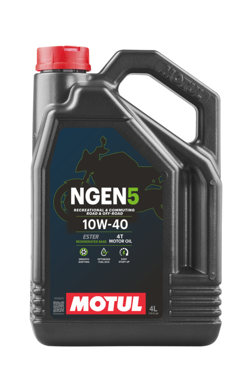 aceite lubricante motor moto ngen 5 10w40 4t 4l (new 5100)