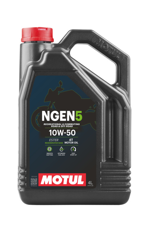 aceite lubricante motor moto ngen 5 10w50 4t 4l (new 5100)