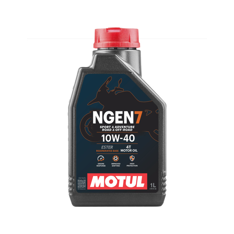 aceite lubricante motor moto ngen 7 10w40 4t 1l (new 7100)