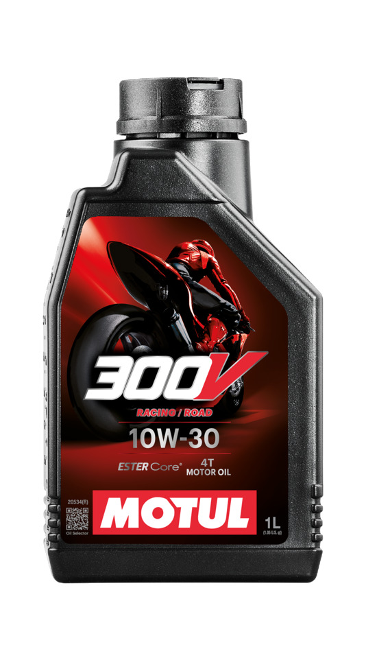 aceite de motor 300v fl road racing 10w-30 1l