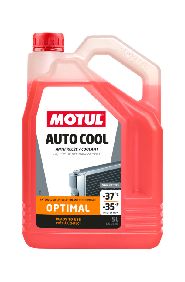 liquido anticongelante refrigerante auto cool optimal -37°c 5l