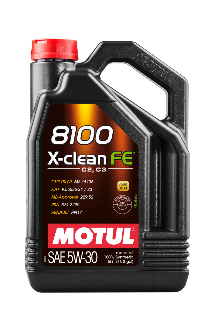 aceite lubricante de motor 8100 x-clean fe c2/c3 5w30 5l