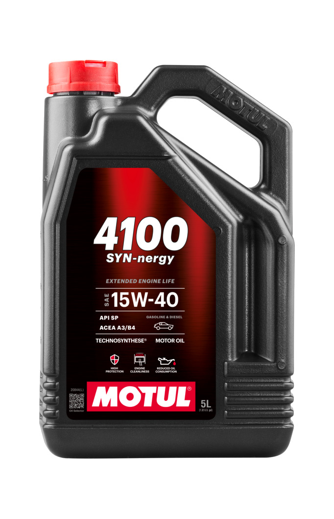 aceite lubricante de motor 4100 syn-nergy 15w40 5l
