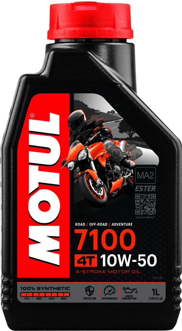 Aceite lubricante 4T 7100 10W50 4T 1L -  - Imagen 1 de 1