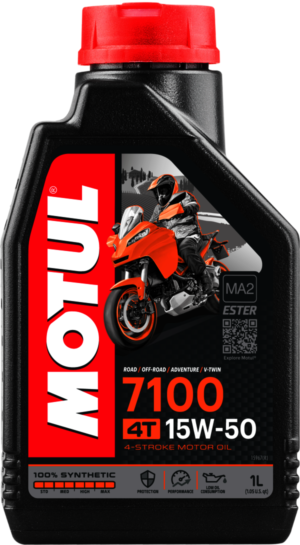 aceite lubricante 4t 7100 15w50 1ls