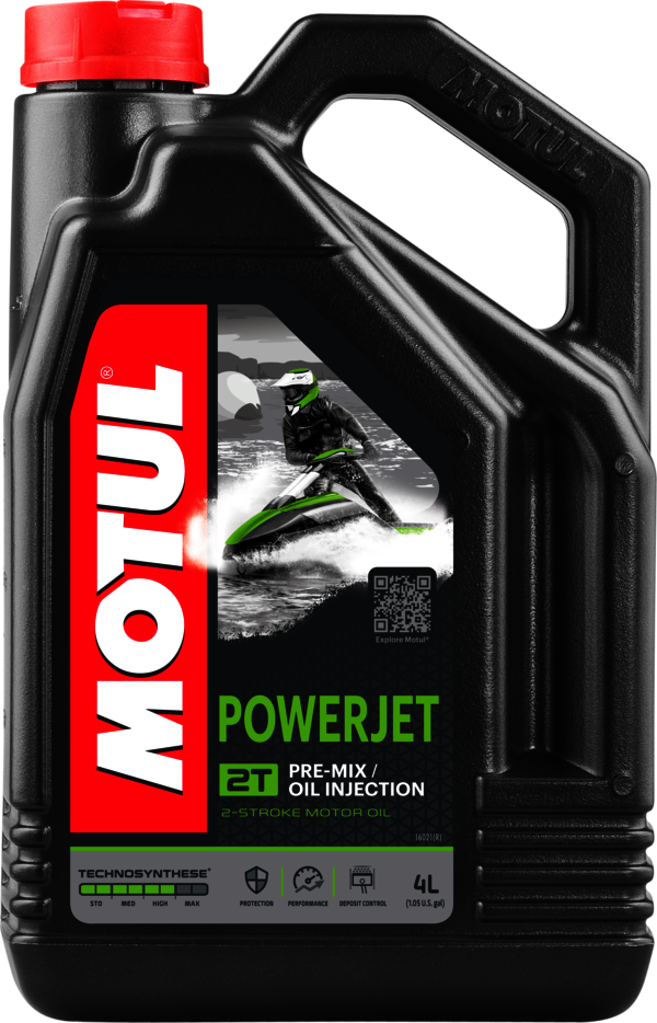 Olio lubrificante 2T per motori nautici e moto d''acqua - Powerjet 4L di  - Bild 1 von 1