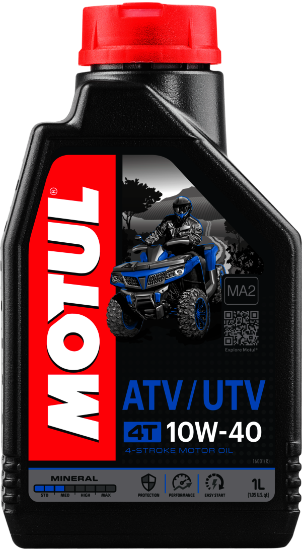 Mineralny olej smarowy do silników ATV-UTV 4T 10W40 1 L  - Zdjęcie 1 z 1