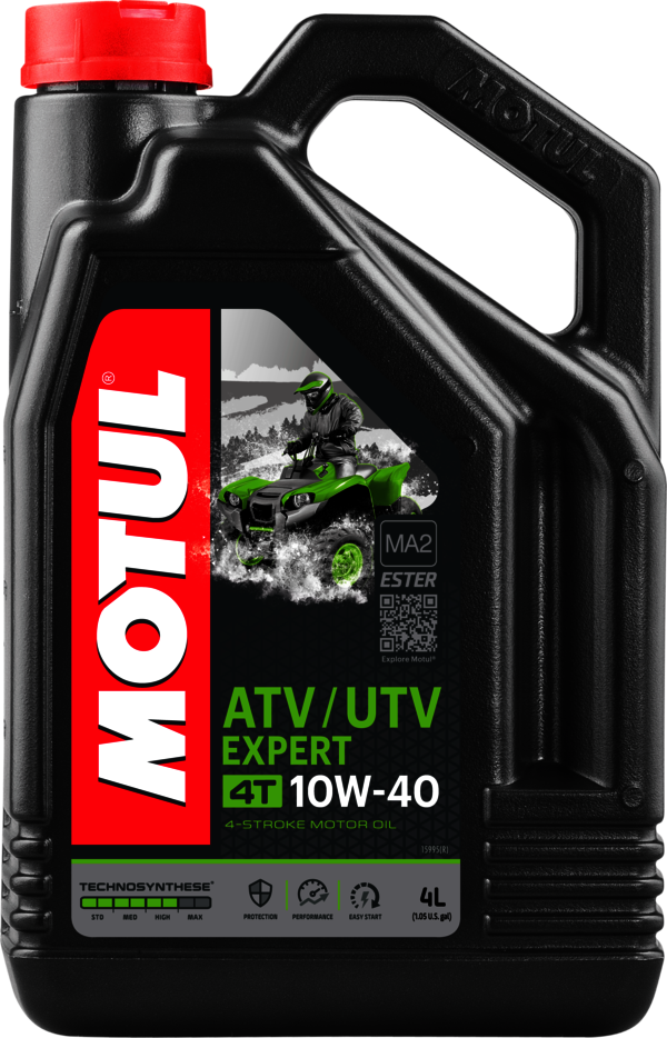 Olio lubrificante motore per quad ATV-UTV EXPERT 4T 10W40 4L - Photo 1/1