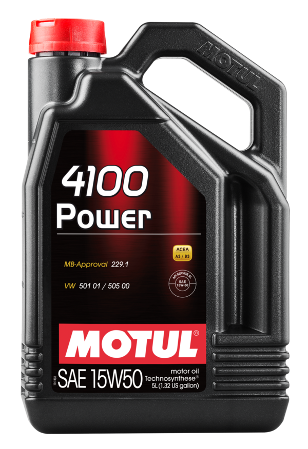 Olio lubrificante motore 4100 POWER 15W50 5L - Lubrificante Technosynthese per m - Photo 1/1