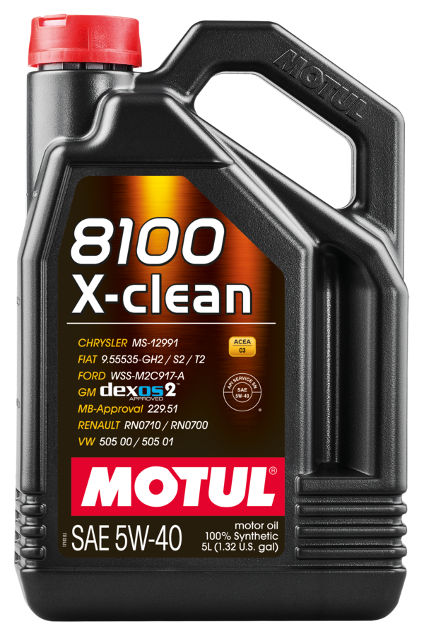 Olio lubrificante 8100 X-CLEAN C3 5W40 5L per motori di alta qualità  - Afbeelding 1 van 1