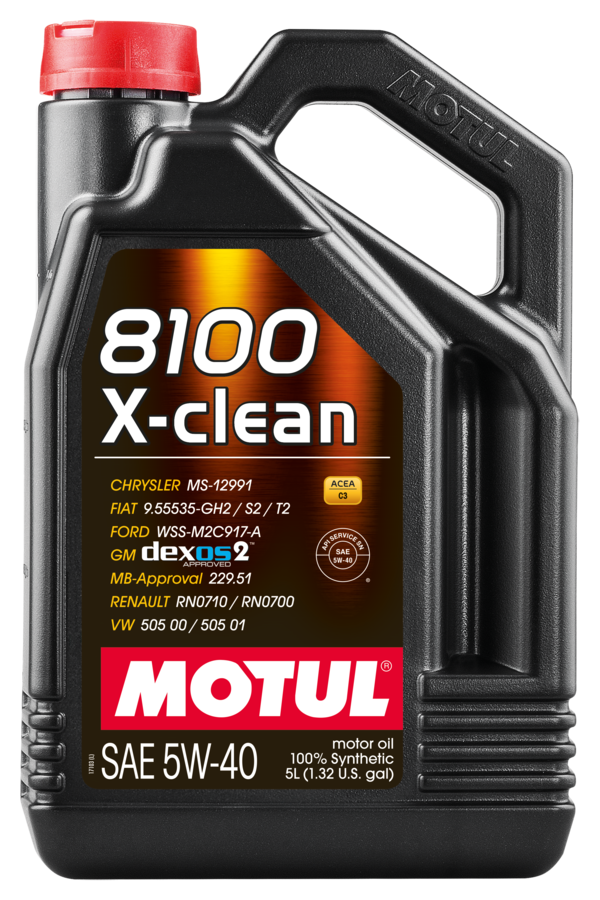aceite lubricante 8100 x-clean c3 5w40 5l para motor