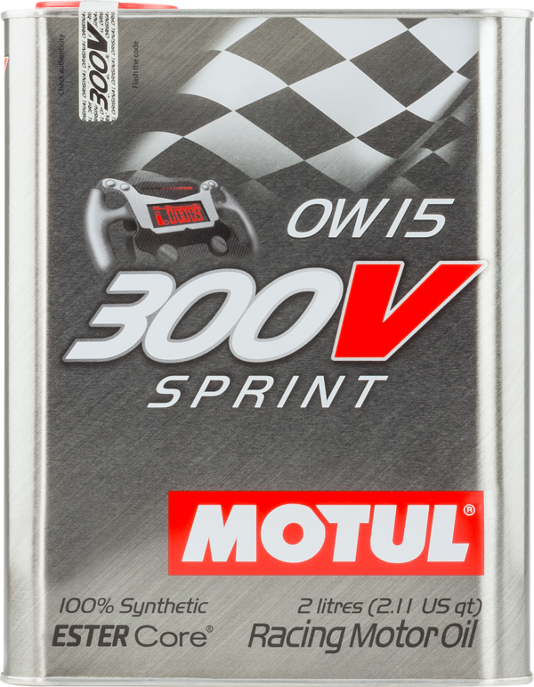 Olio motore da competizione 300V SPRINT 0W-15 2L -