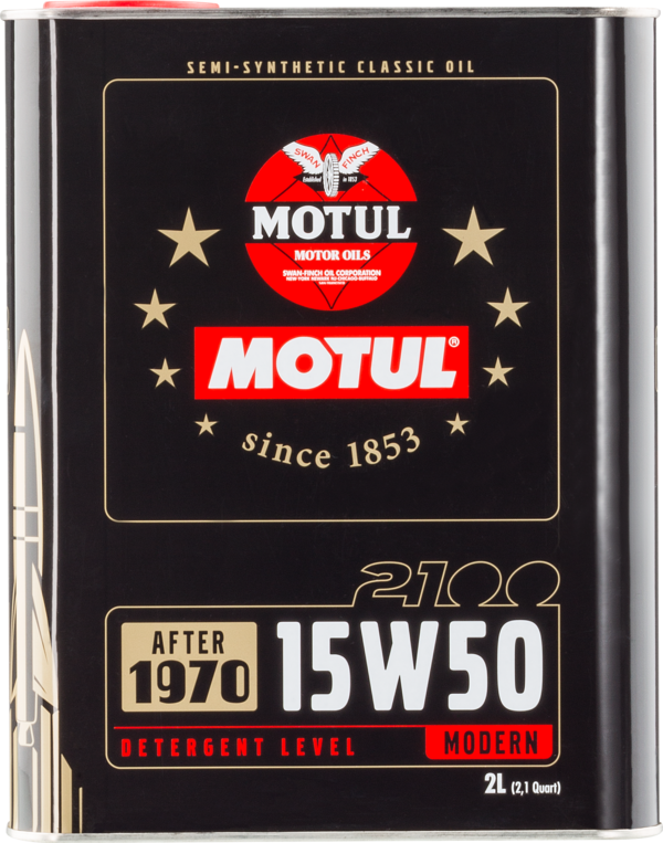 aceite lubricante para motor motul 2100 15w50 (classic) 2l