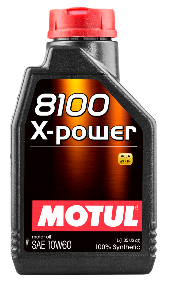  8100 X-POWER 10W60 1L Olej smarowy silnika – 100% syntetyczny olej o wysokiej wydajności - Zdjęcie 1 z 1
