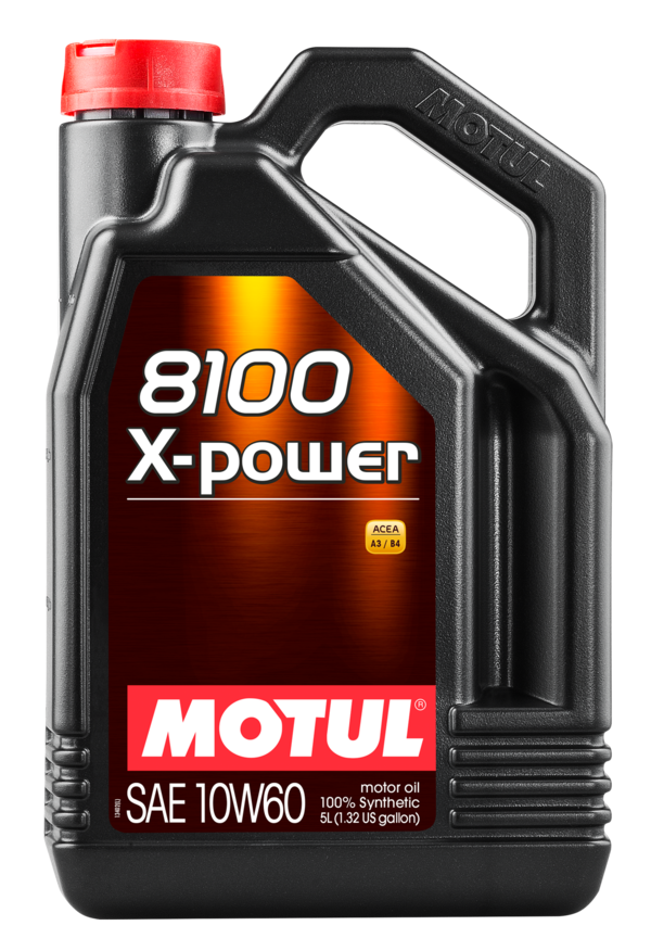  8100 X-POWER 10W60 5L syntetyczny wysokowydajny olej smarowy do silników - Zdjęcie 1 z 1
