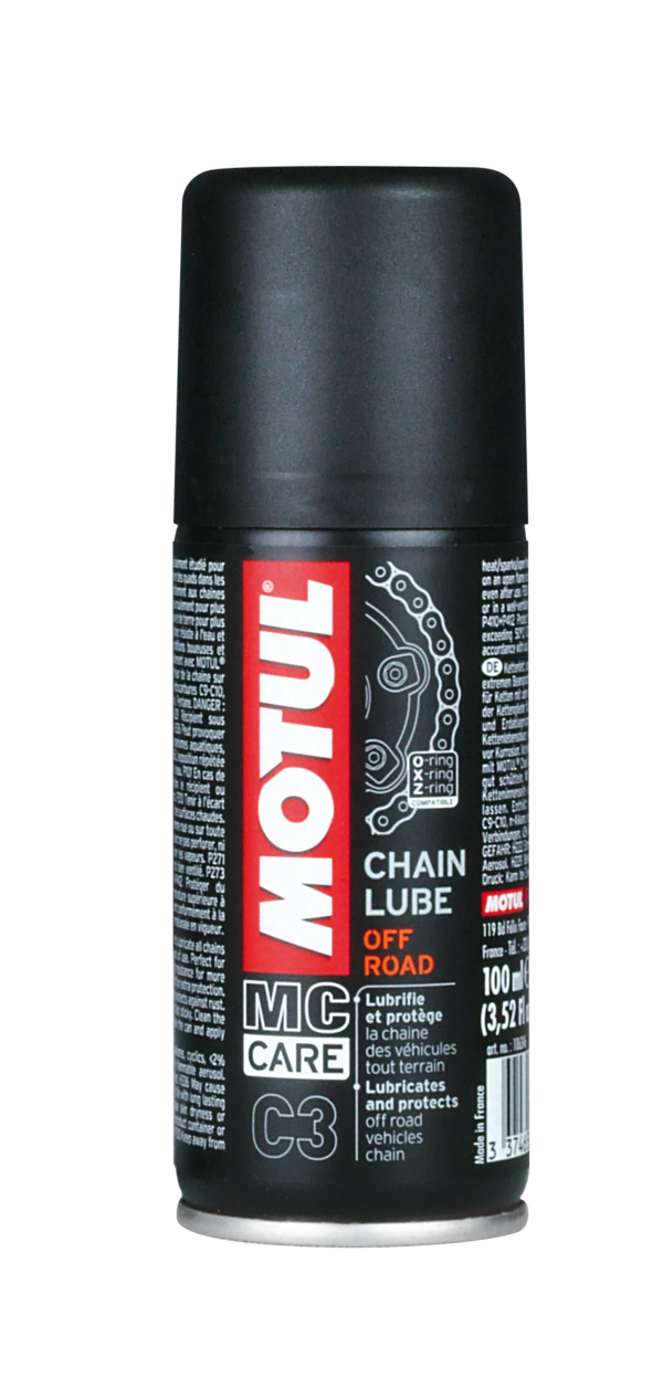 grasa lubricante para cadenas de motos off-road c3 chain lube off road 0,1l