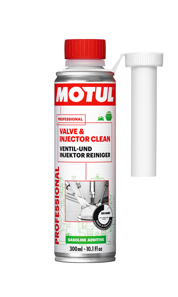 aditivo valve & injector clean para una limpieza eficaz del sistema de inyección de gasolina