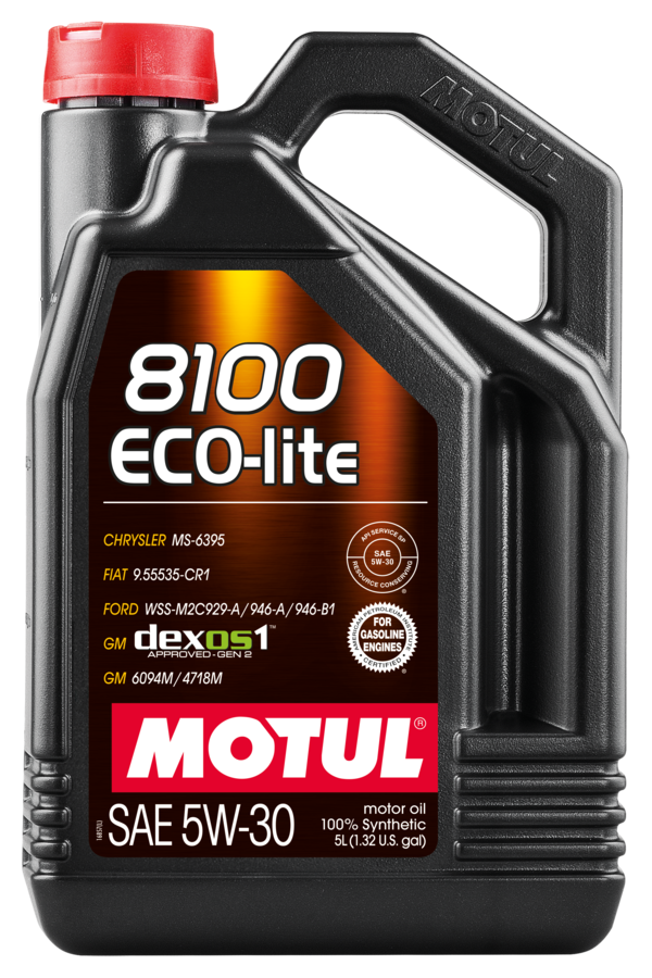 Olio lubrificante motore 8100 ECO LITE 5W30 - 100% sintetico con risparmio - Afbeelding 1 van 1
