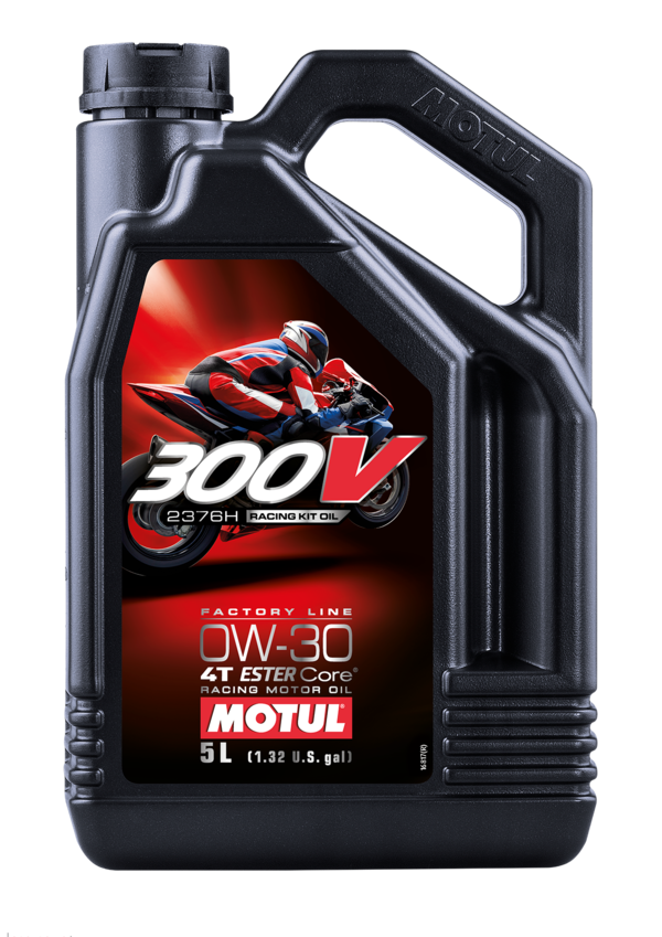 aceite lubricante de motor 300v racing kit oil 2376h 0w30