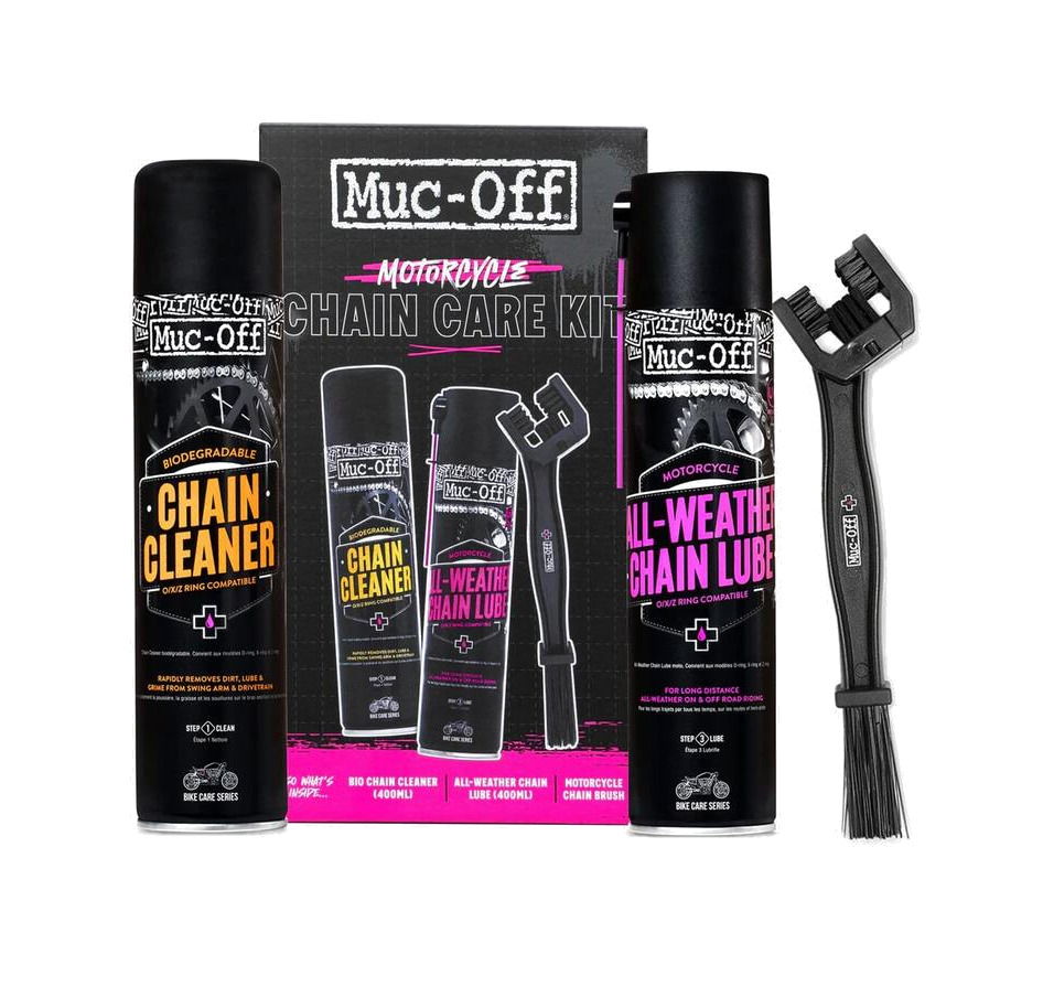 Huile Chaine Moto Kit Applicateur Graisse Chaîne Moto - 3 Pack