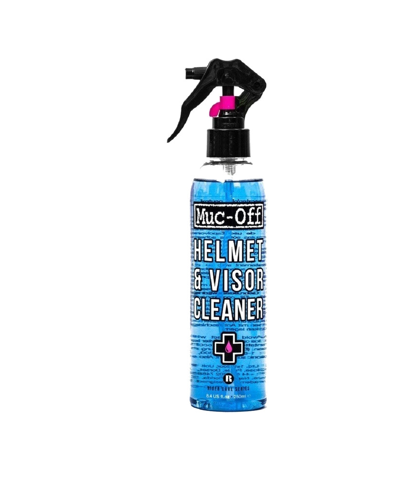 limpiador antibacteriano para lentes y cascos spray 250ml x12