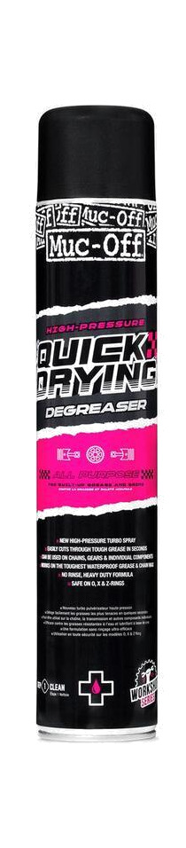 spray desengrasante de alta presión que se seca rápidamente 750ml x6