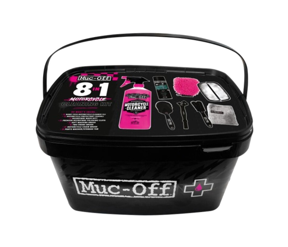 kit de limpieza para motocicleta 8 en 1