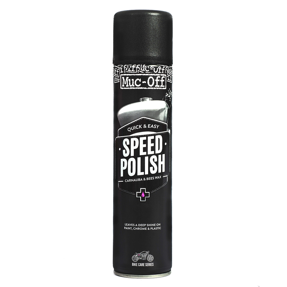 spray pulimento moto con cera de carnauba de muc-off - 400ml