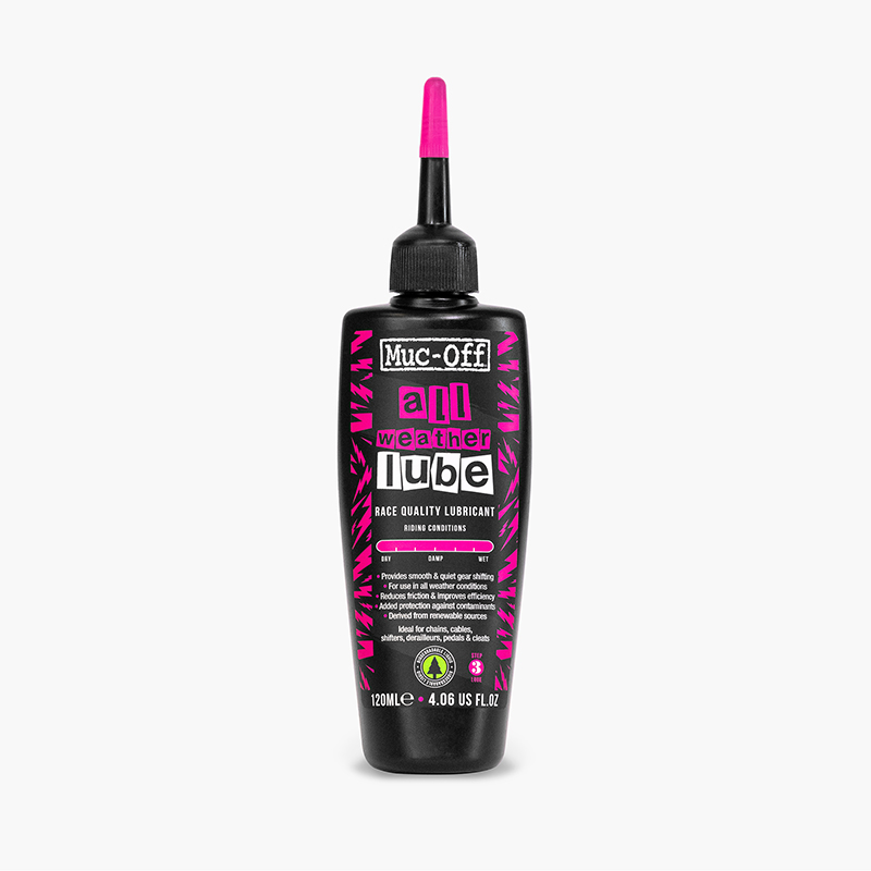 aceitera lubricante cadena clima seco/humedo 120 ml (all weather lube)