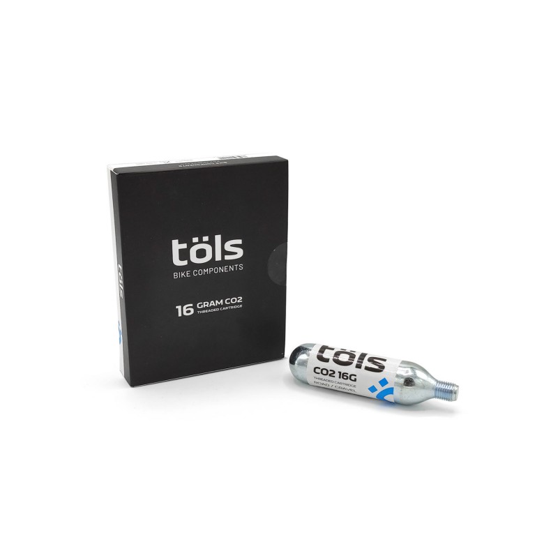 bombona cartucho aire comprimido co2 con rosca co2 16 gr 5 u
