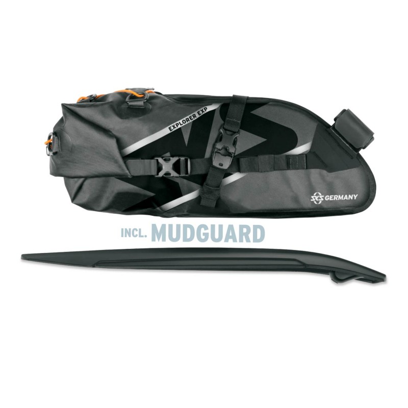bolsa de sillin con guardabarros acoplable raceblade pro